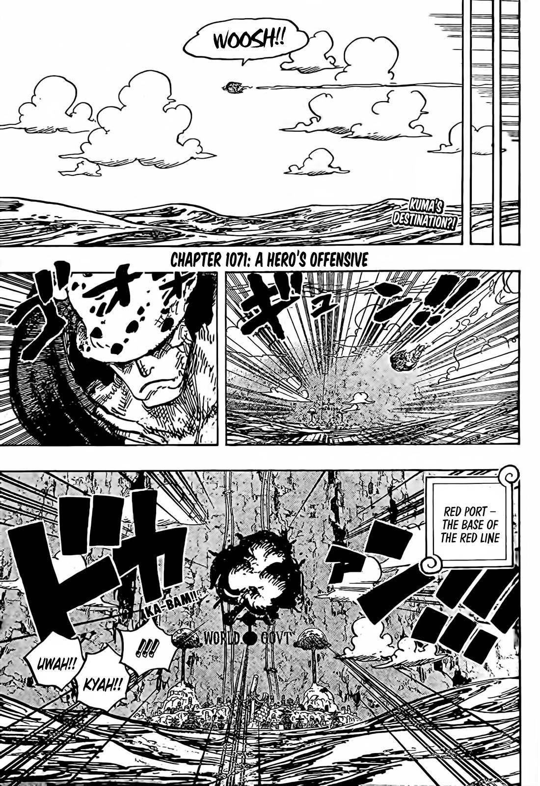Read One Piece Chapter 1071 0