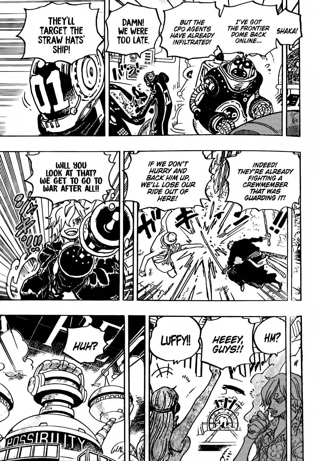Read One Piece Chapter 1071 9