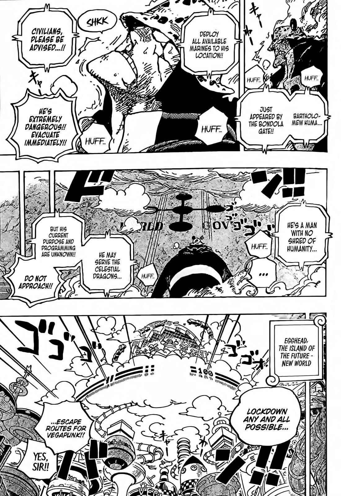 Read One Piece Chapter 1071 2