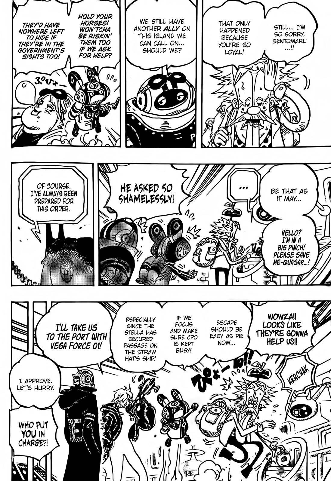 Read One Piece Chapter 1071 4