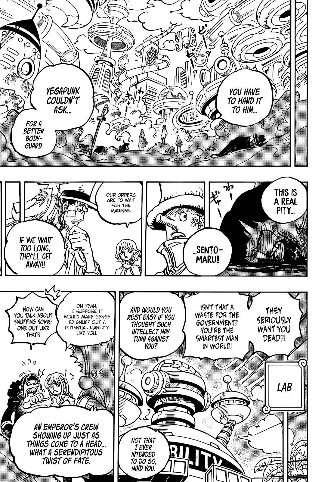 Read One Piece Chapter 1070 16