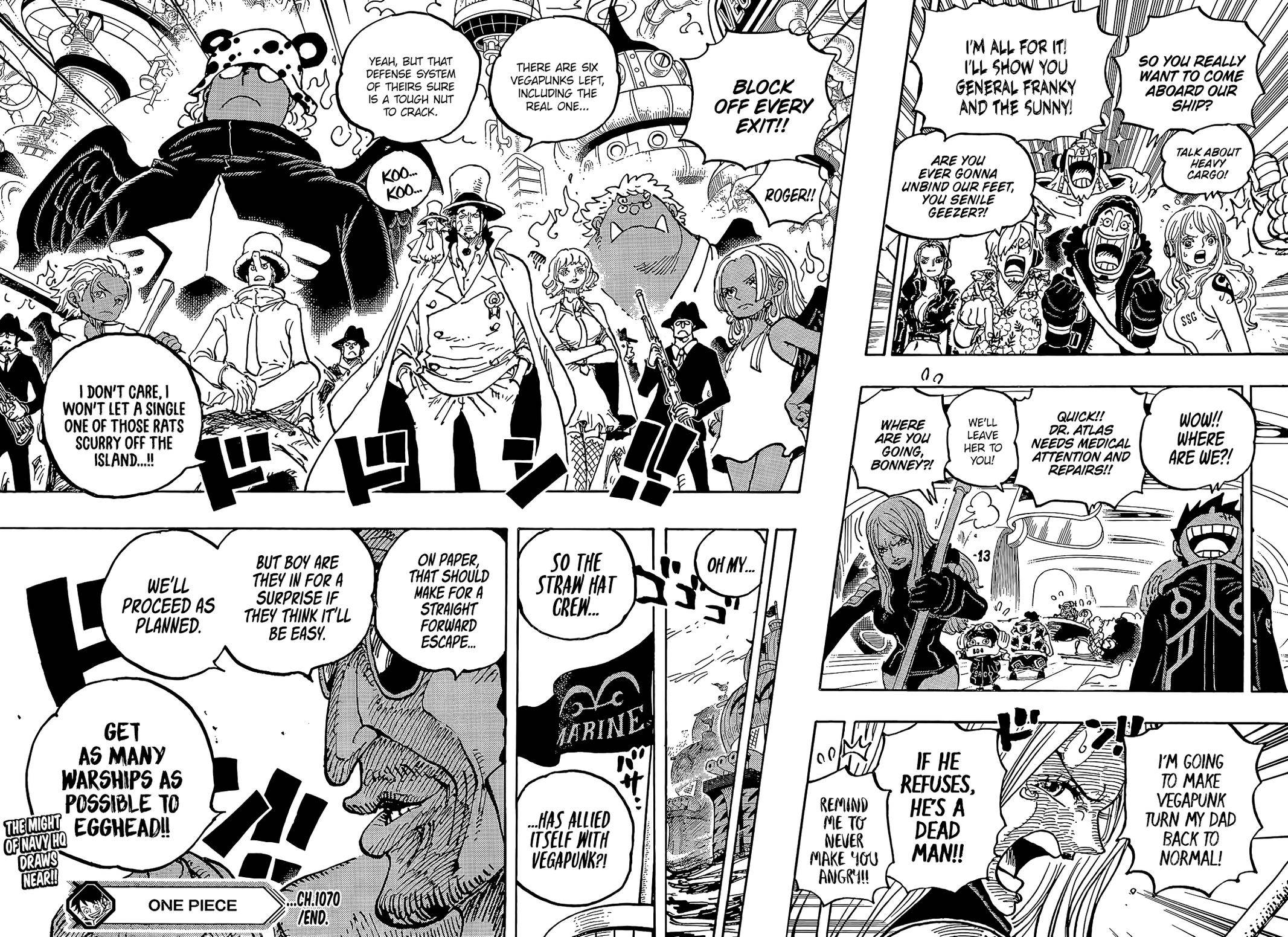 Read One Piece Chapter 1070 17