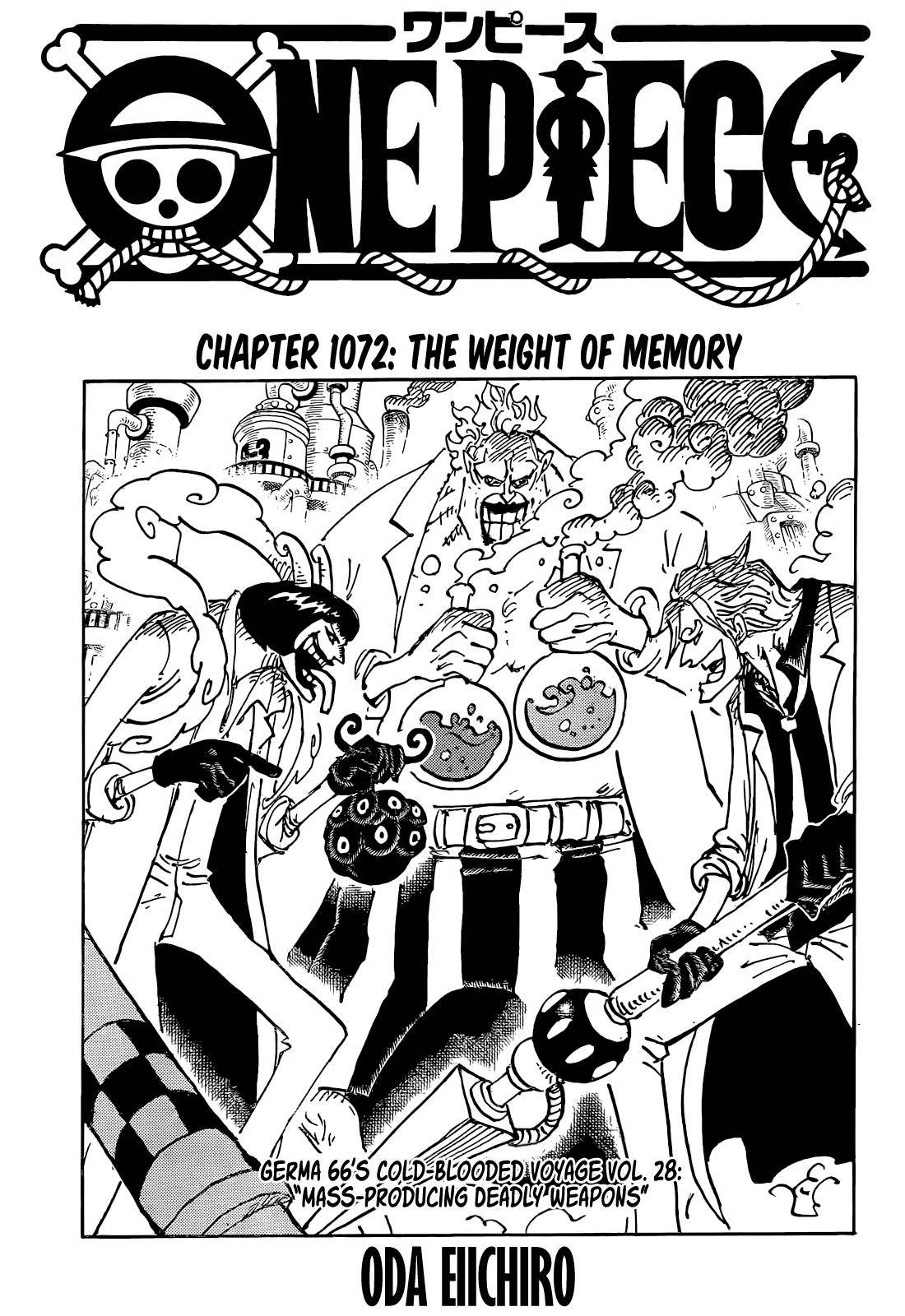 Read One Piece Chapter 1072 0