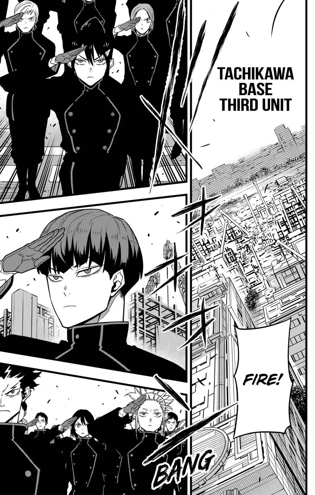 Kaiju No. 8, chapter 54