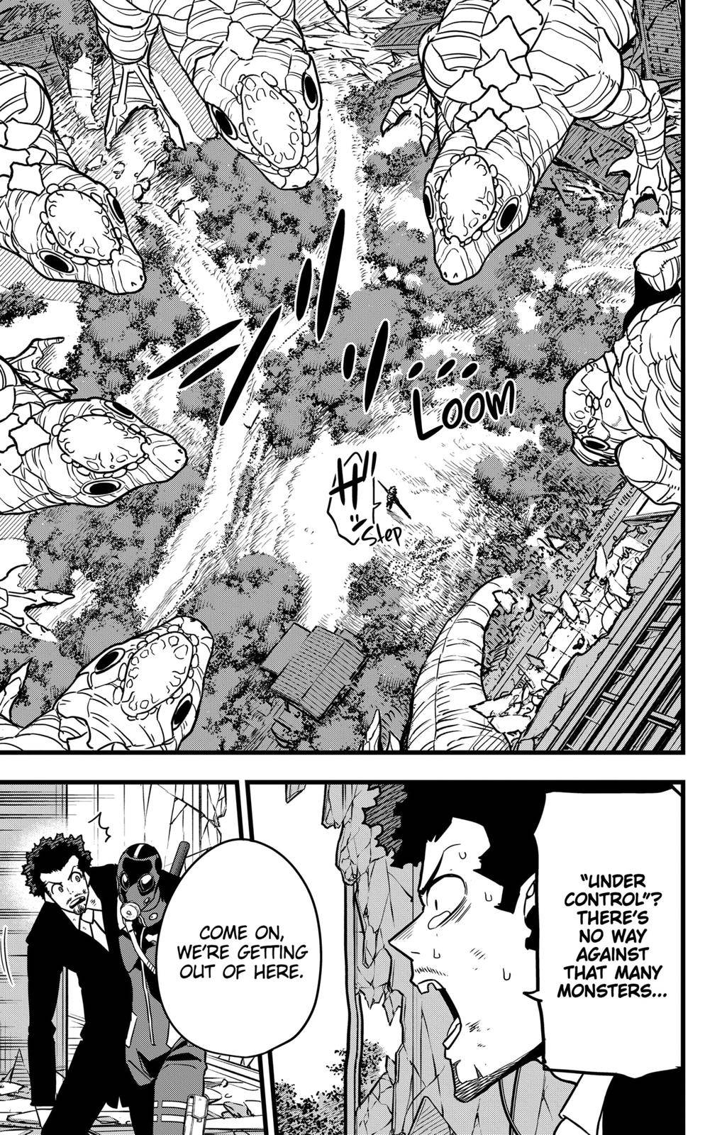 Kaiju No. 8, chapter 71