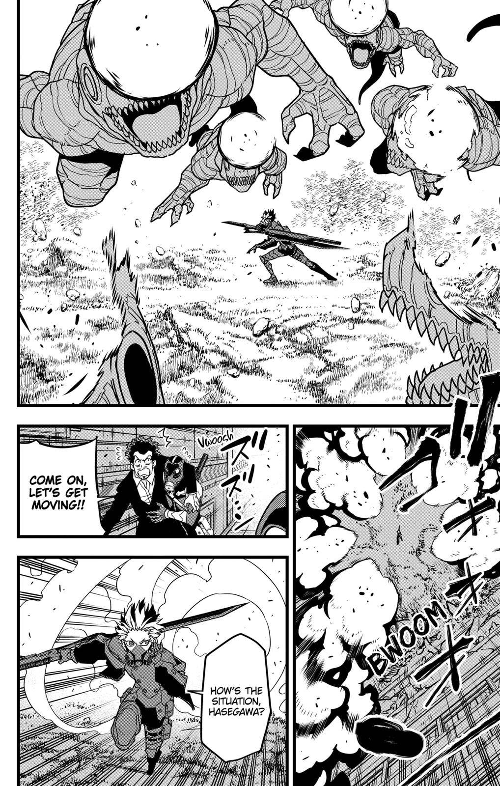 Kaiju No. 8, chapter 71