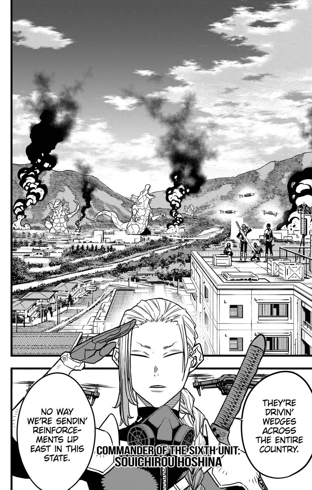 Kaiju No. 8, chapter 71