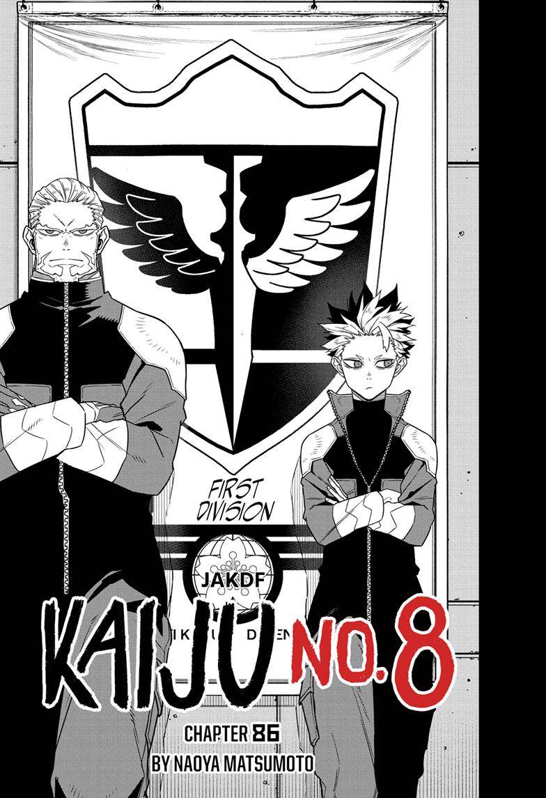 Kaiju No. 8, chapter 86