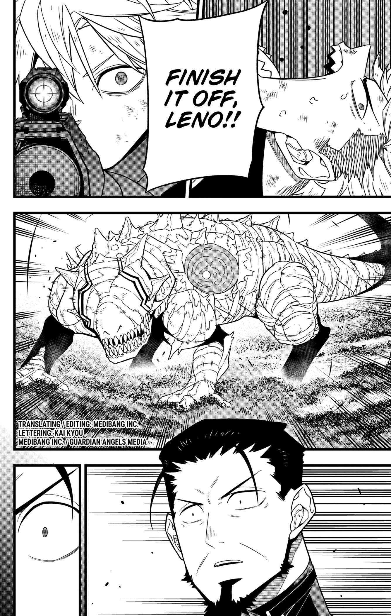 Kaiju No. 8, chapter 64