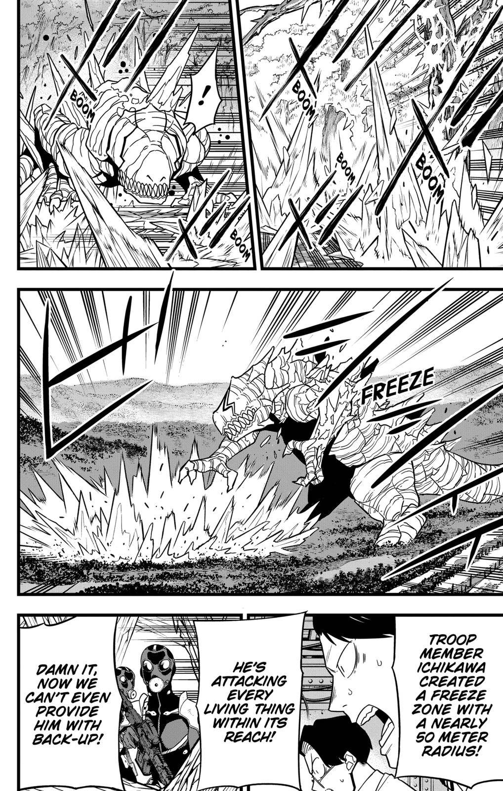 Kaiju No. 8, chapter 62