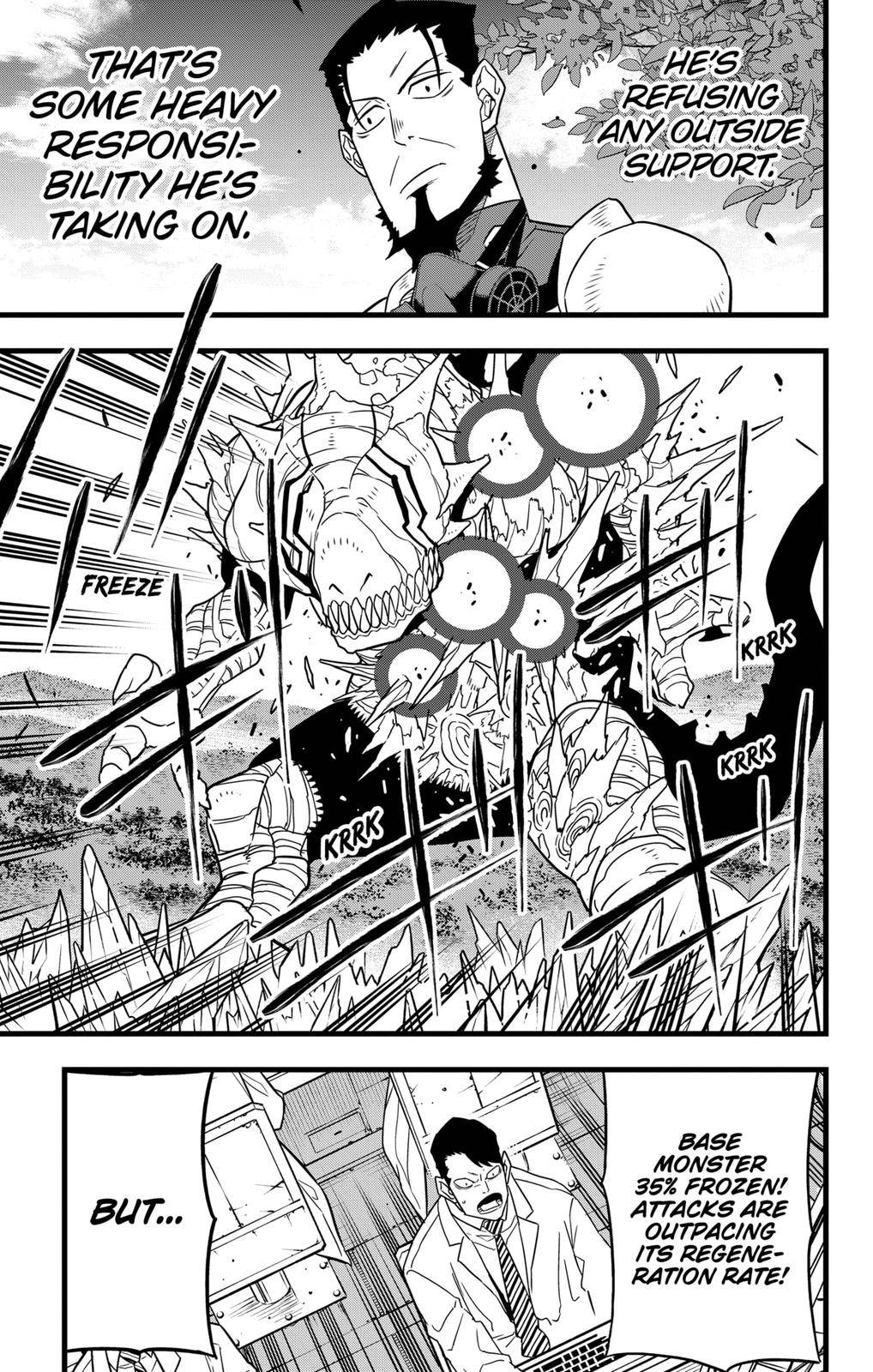 Kaiju No. 8, chapter 62