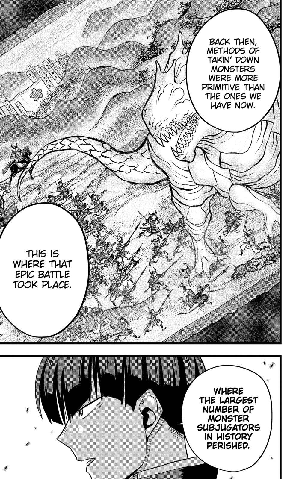 Kaiju No. 8, chapter 66