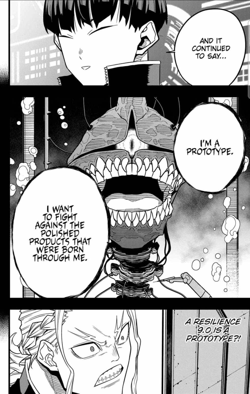 Kaiju No. 8, chapter 57