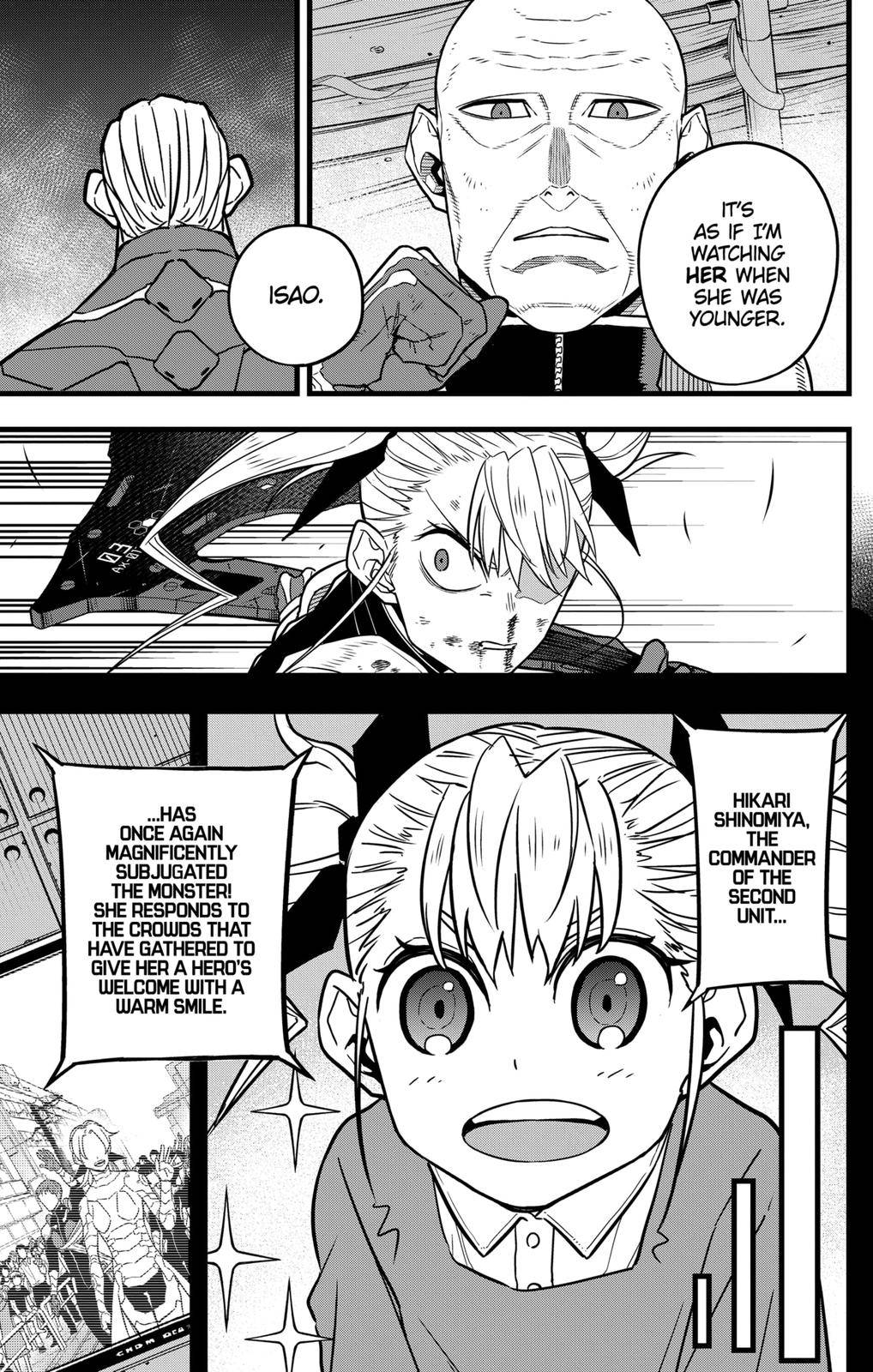 Kaiju No. 8, chapter 44