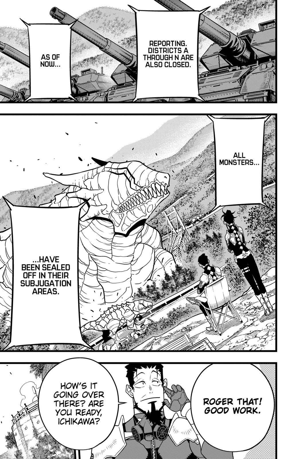 Kaiju No. 8, chapter 60