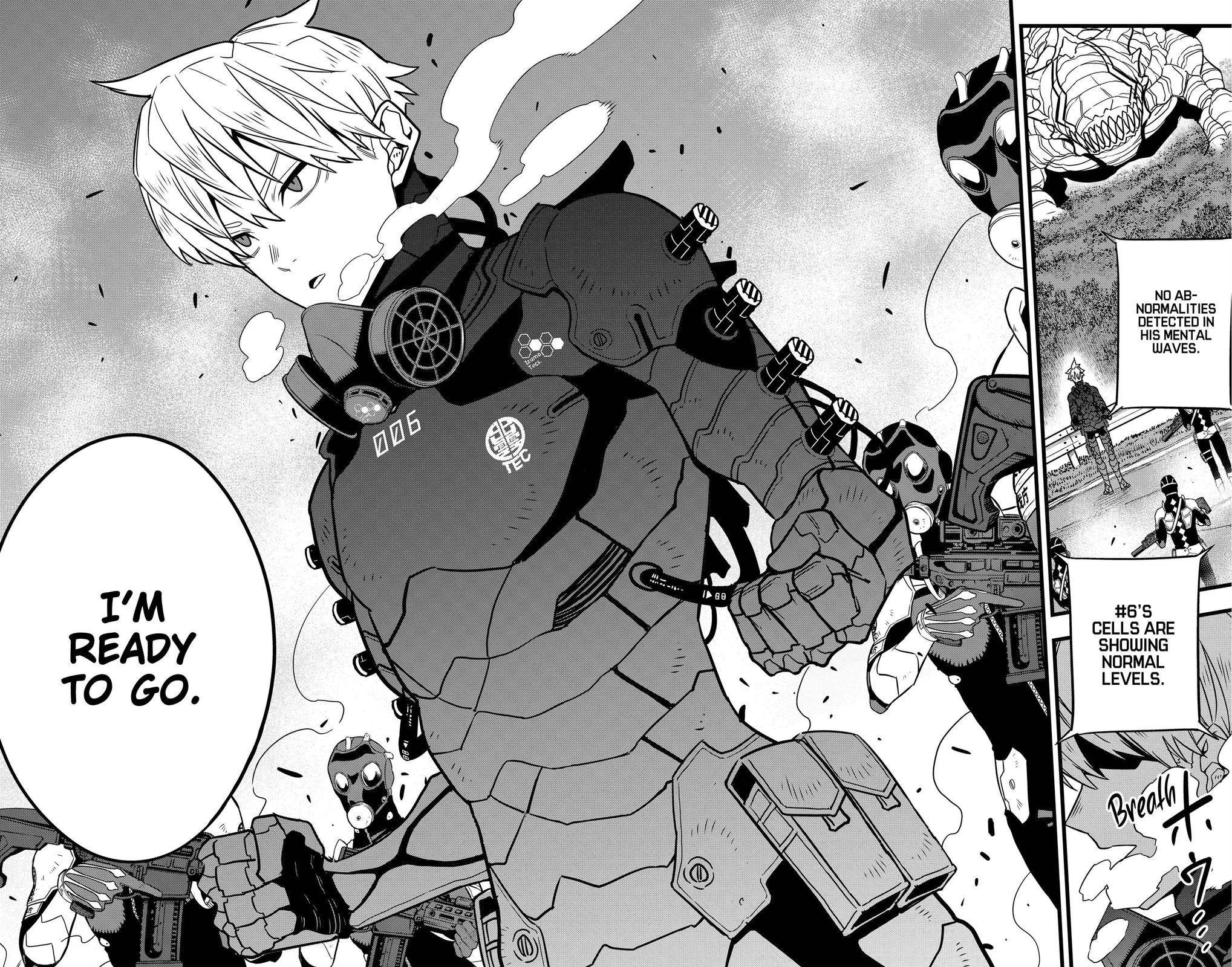 Kaiju No. 8, chapter 60