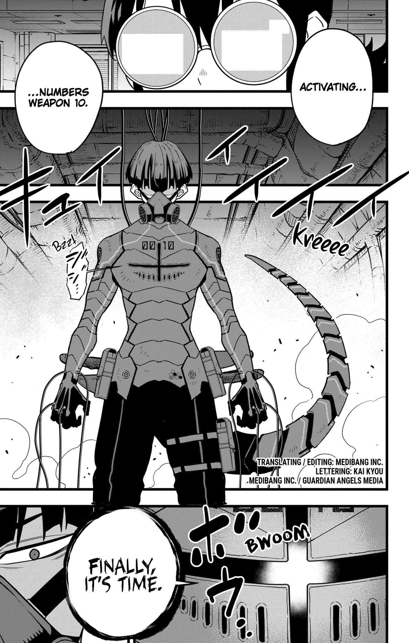 Kaiju No. 8, chapter 73