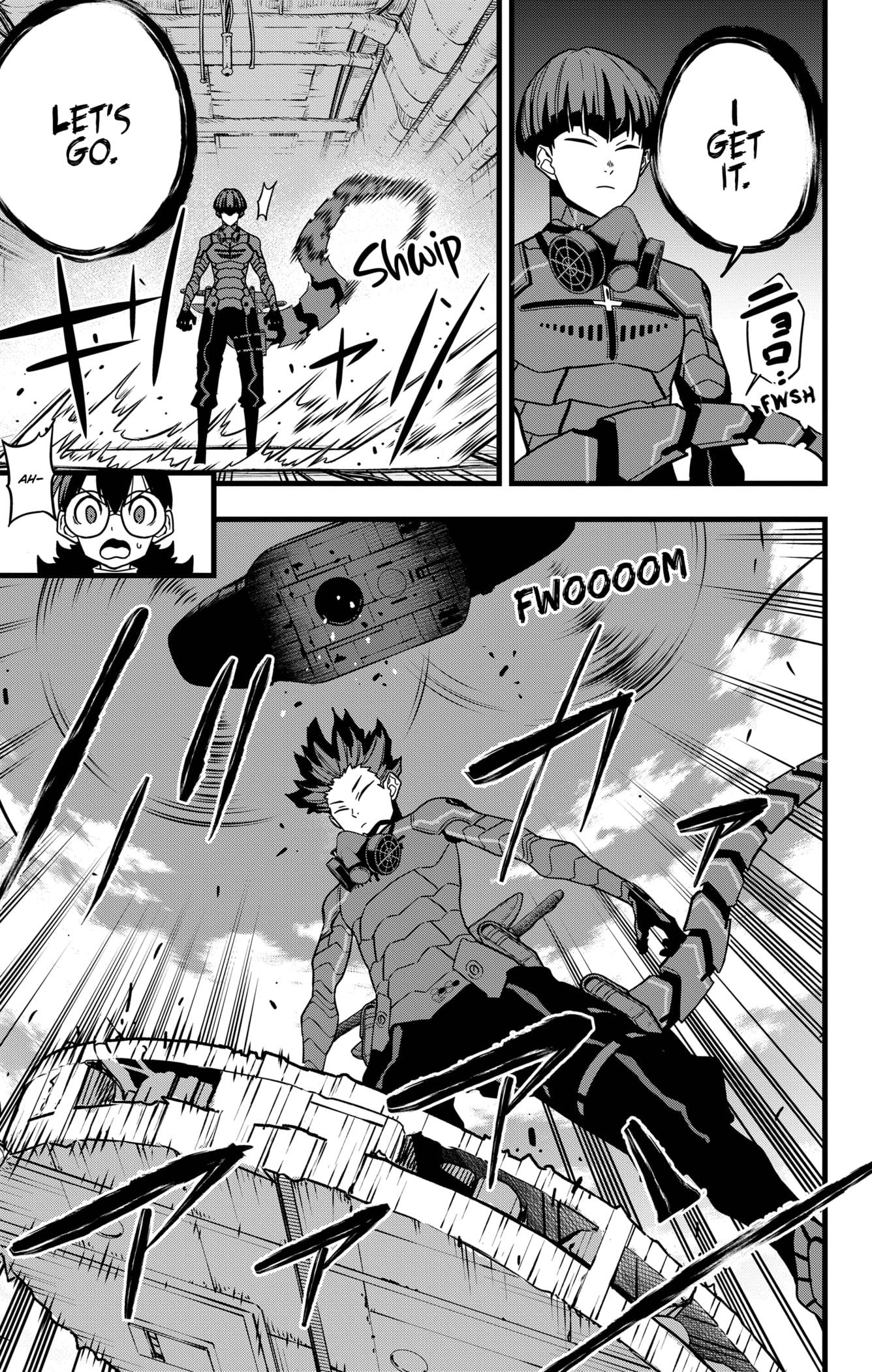 Kaiju No. 8, chapter 73