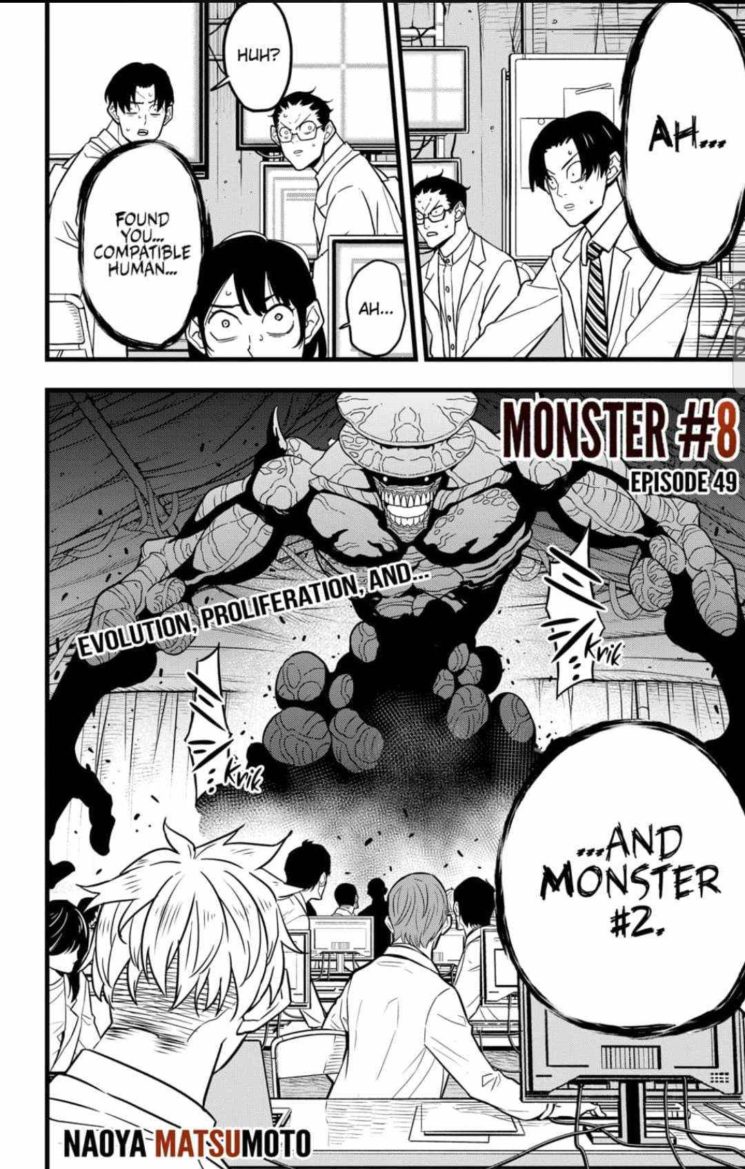 Kaiju No. 8, chapter 49