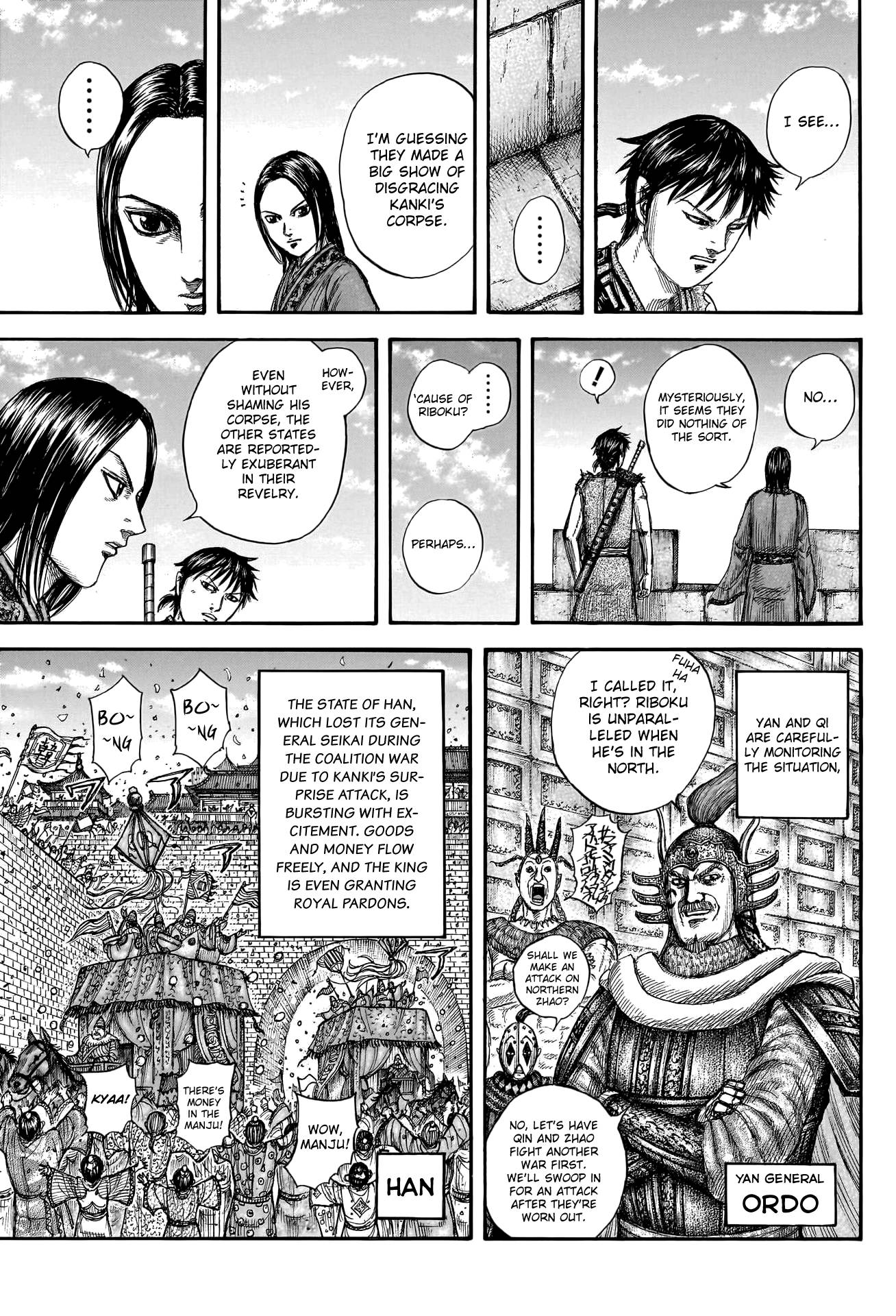 Kingdom, chapter 756