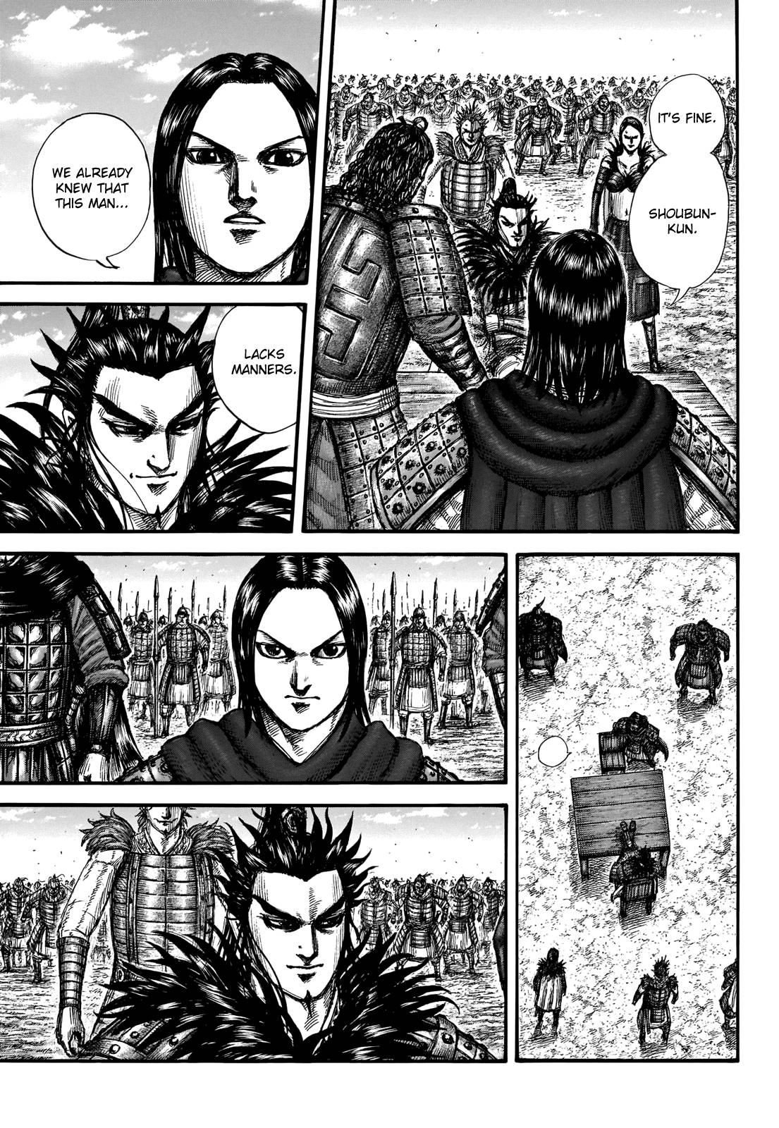 Kingdom, chapter 698