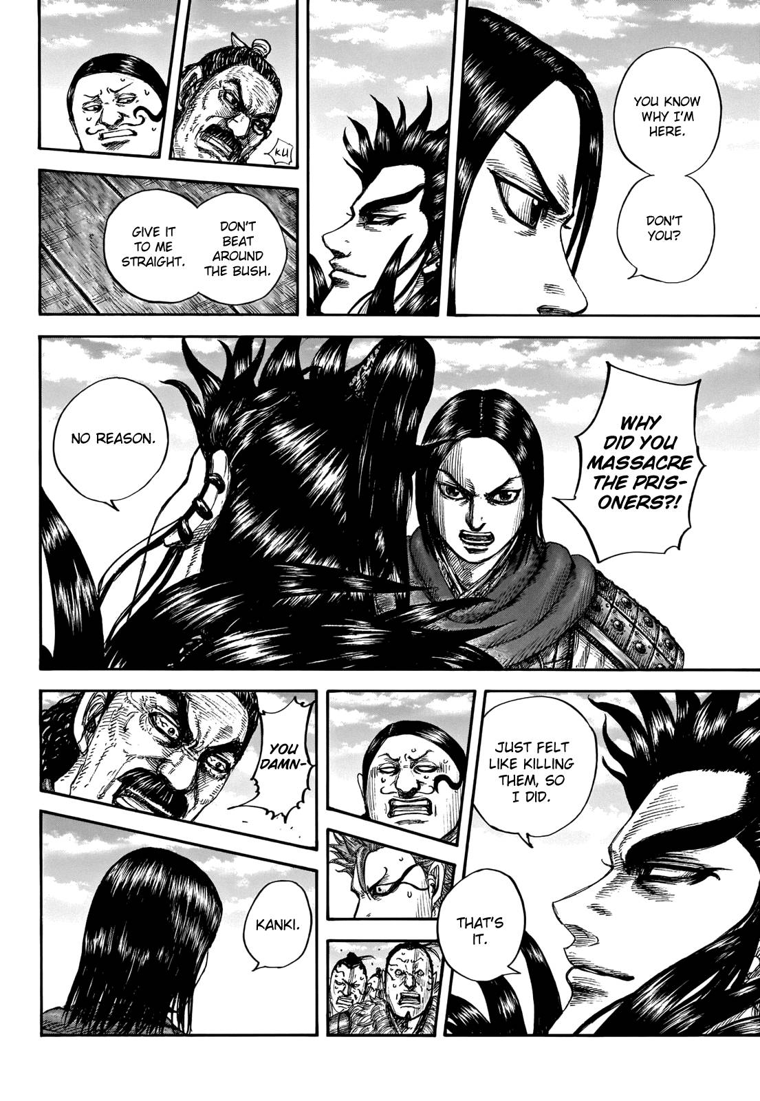 Kingdom, chapter 698