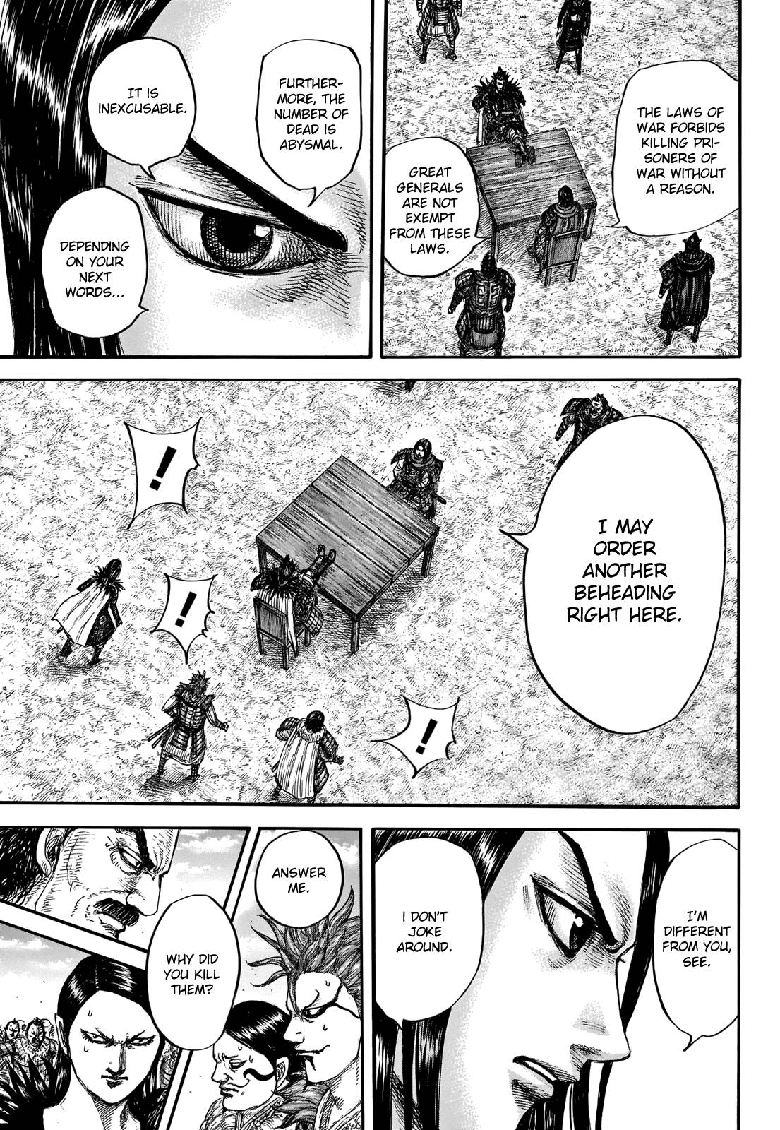 Kingdom, chapter 698