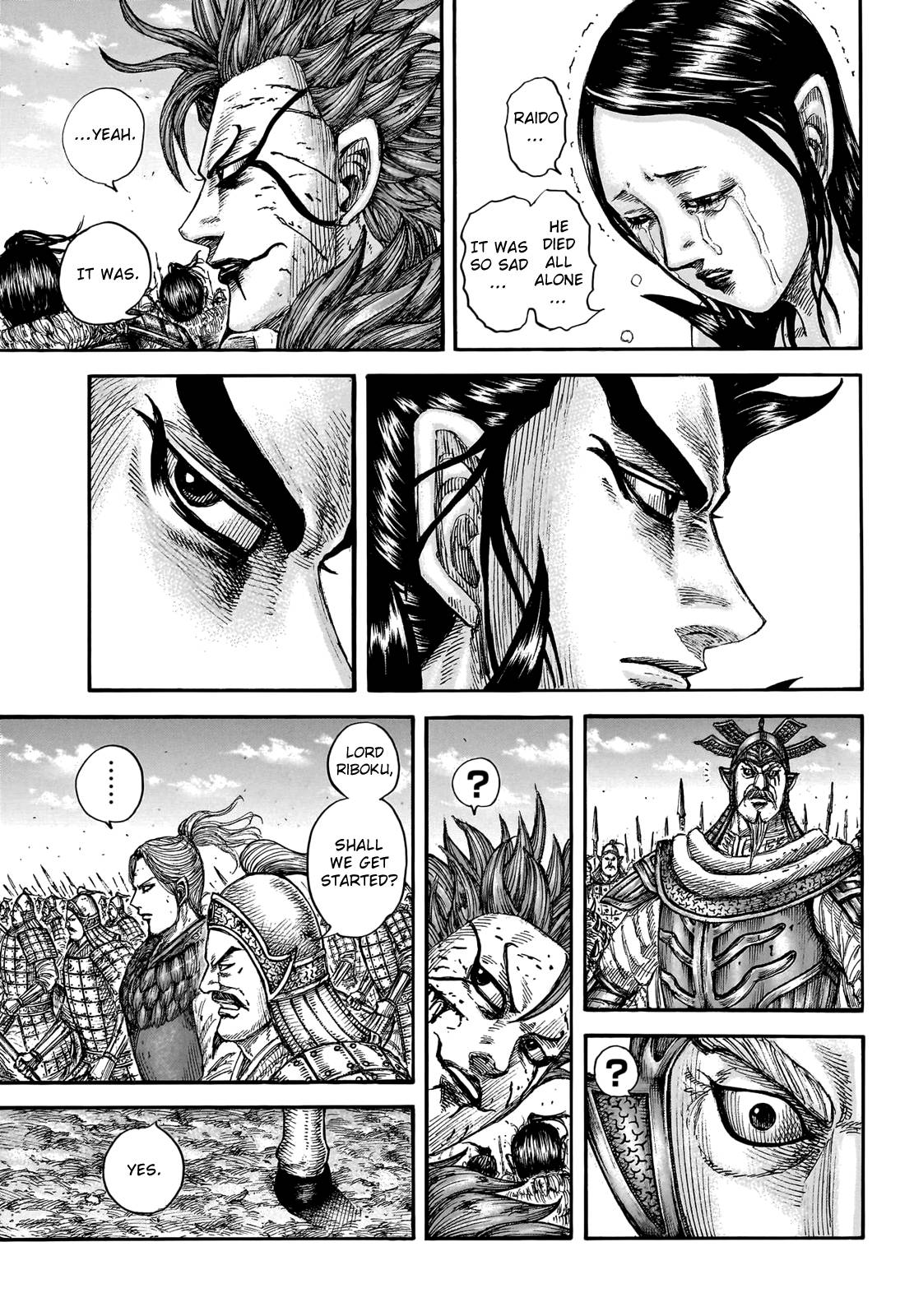 Kingdom, chapter 751