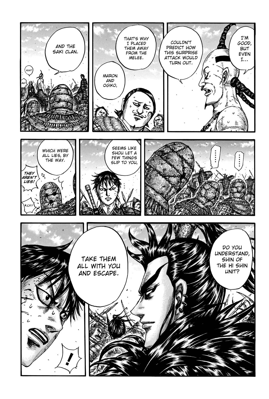 Kingdom, chapter 748