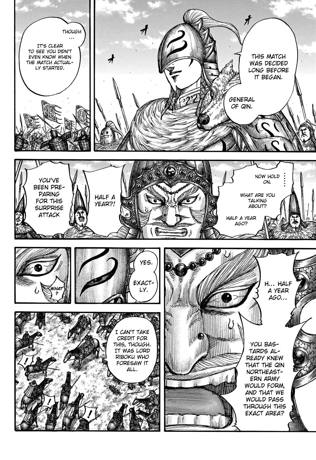 Kingdom, chapter 710