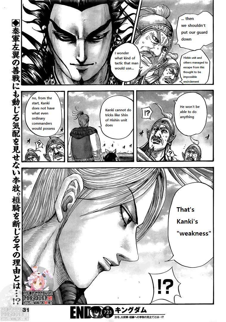 Kingdom, chapter 723