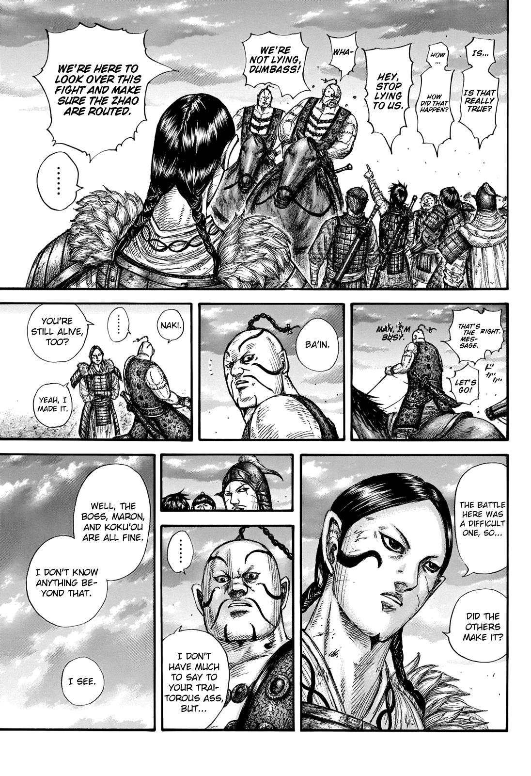 Kingdom, chapter 695