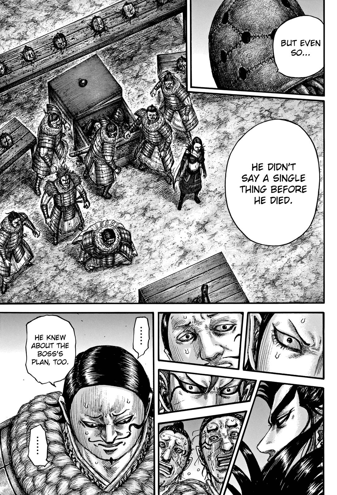 Kingdom, chapter 695