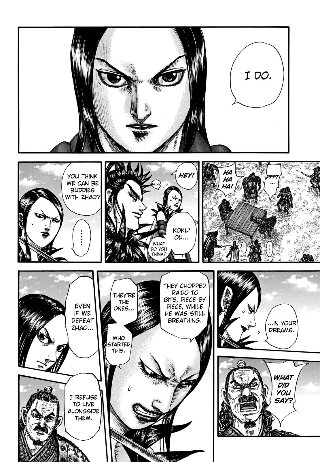 Kingdom, chapter 699