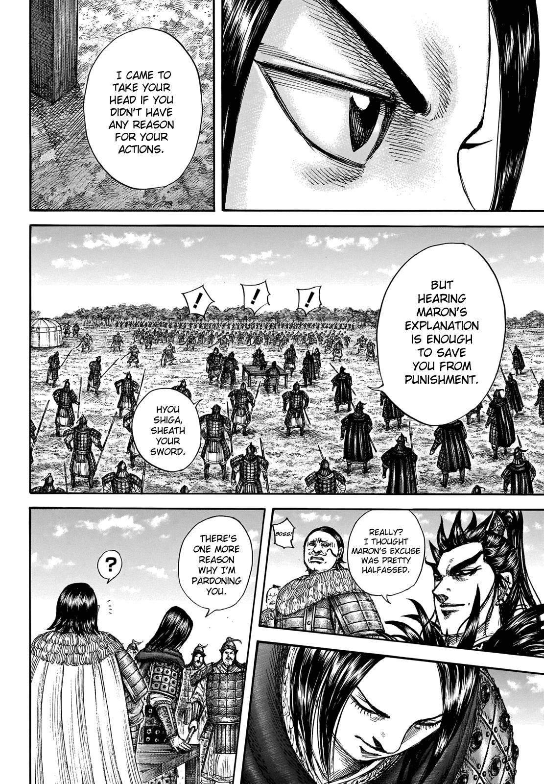 Kingdom, chapter 699