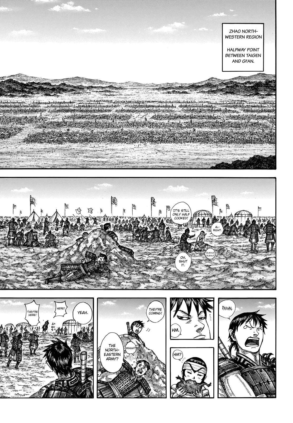 Kingdom, chapter 711