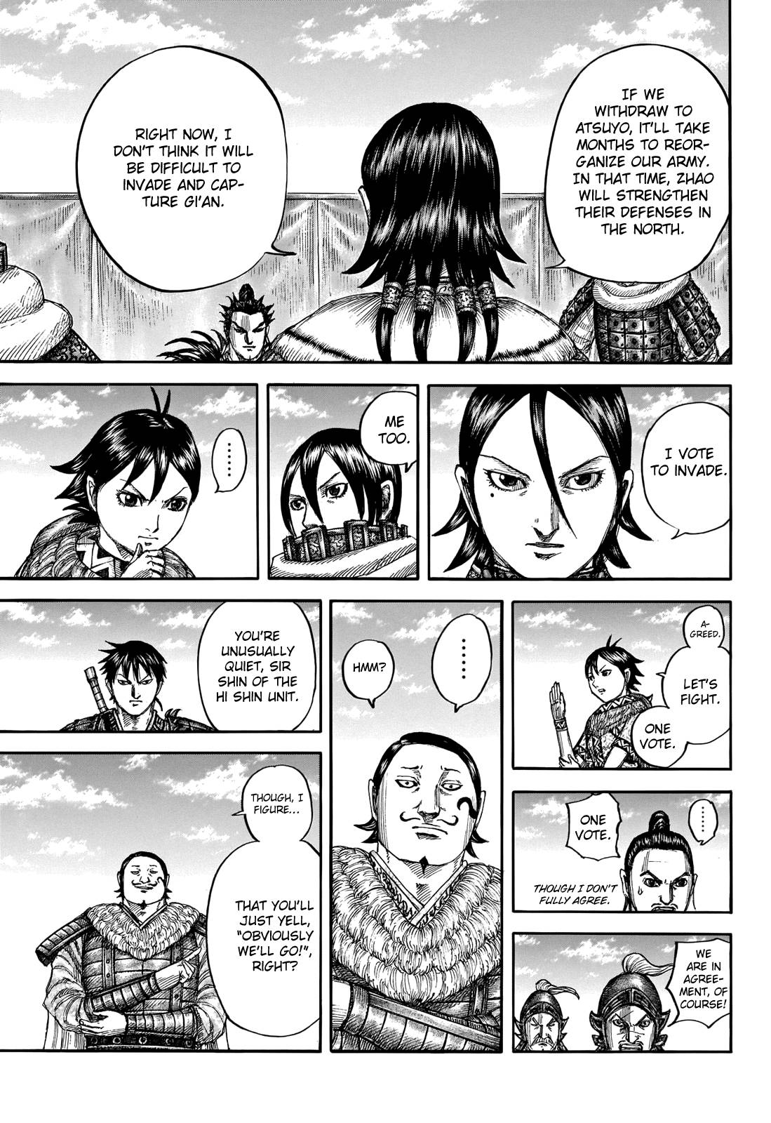 Kingdom, chapter 711