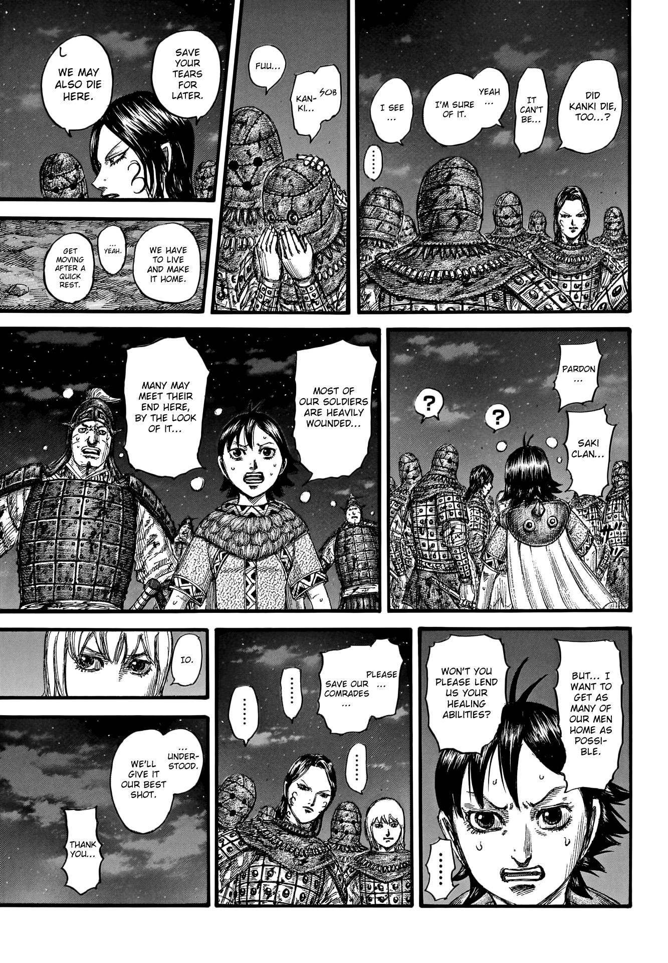 Kingdom, chapter 753