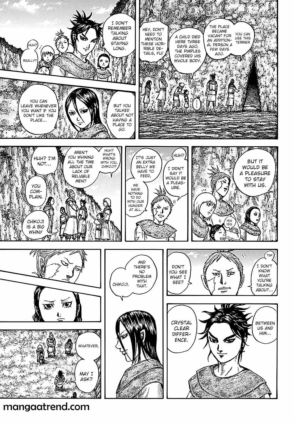 Kingdom, chapter 733