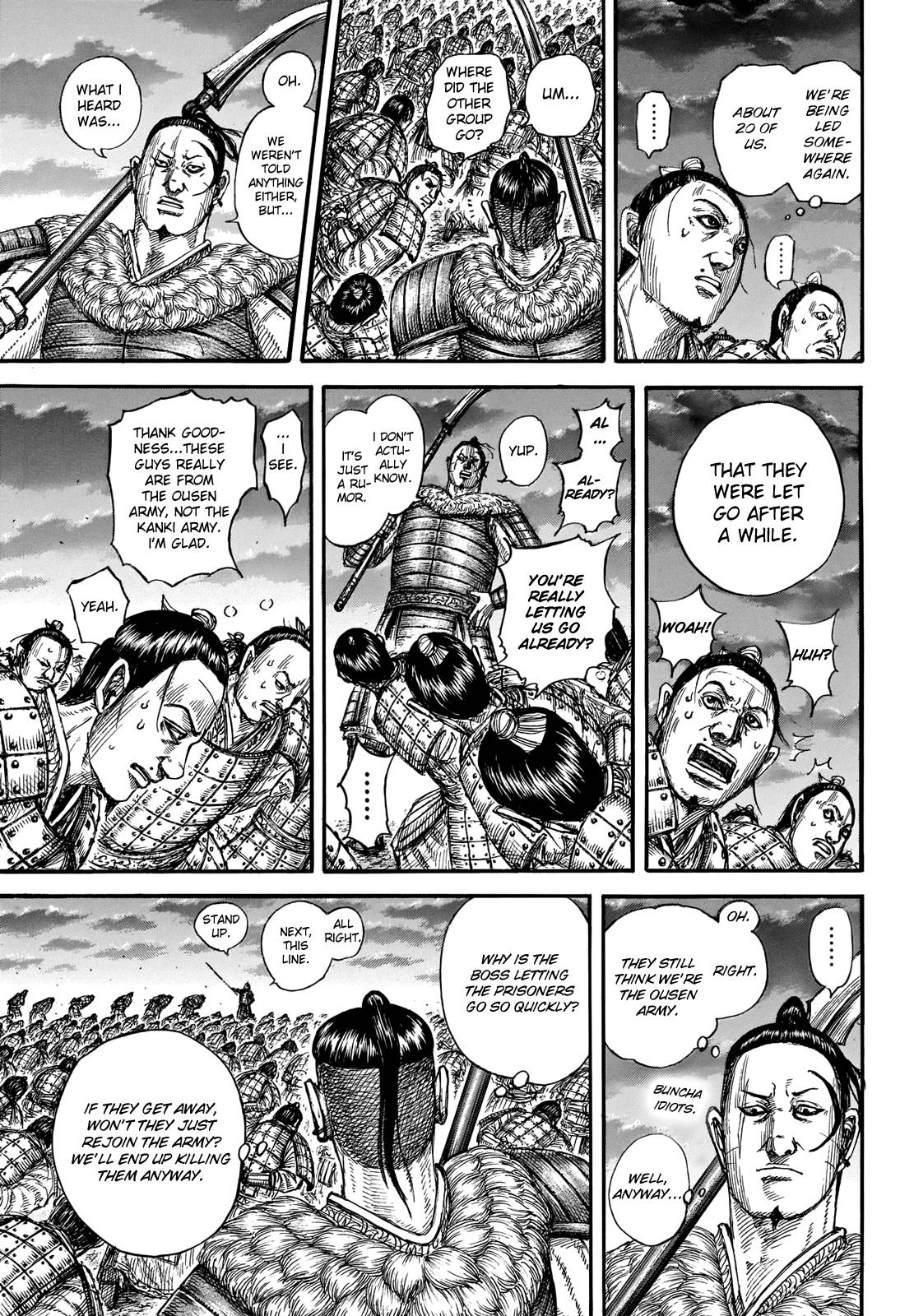 Kingdom, chapter 696