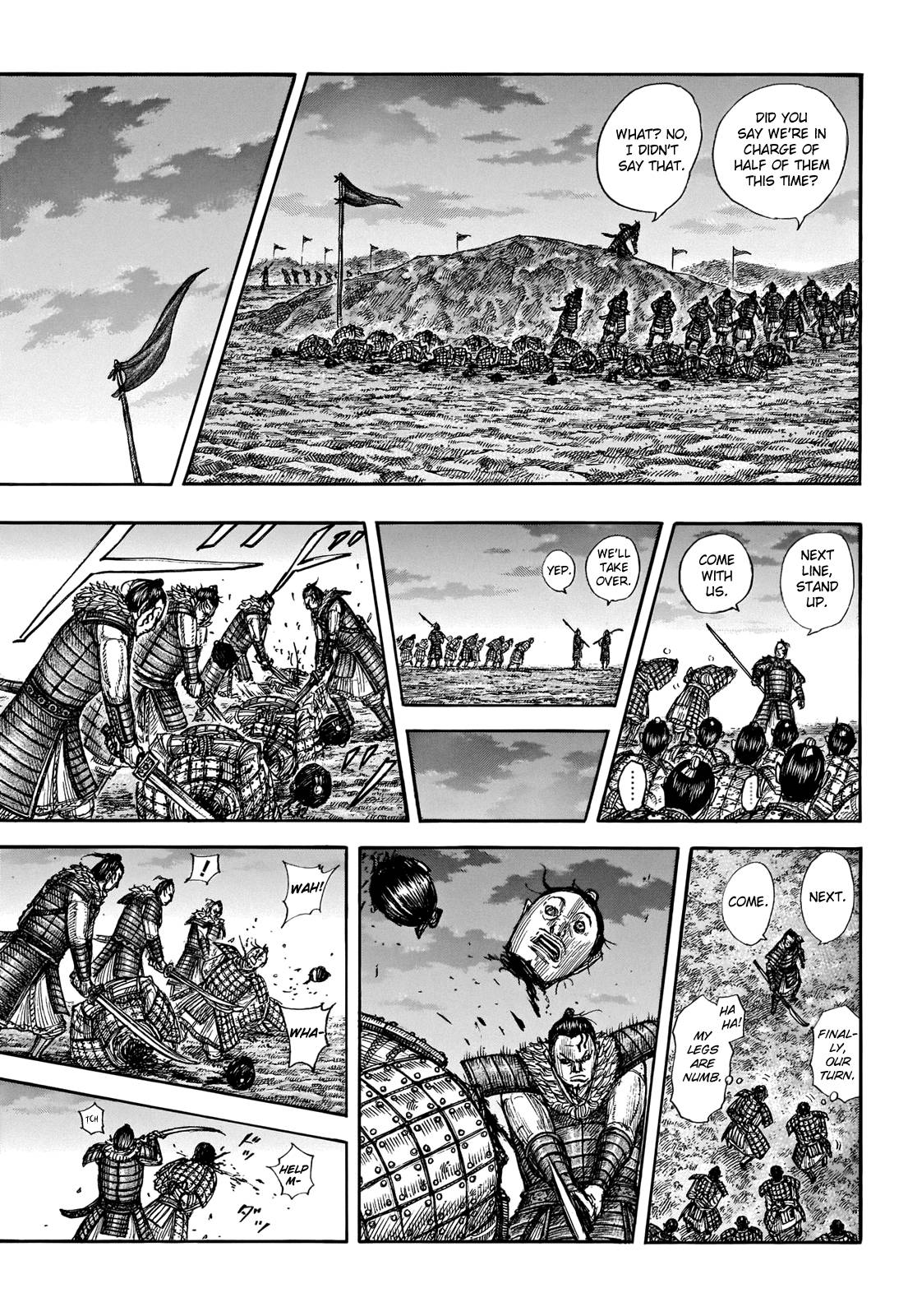 Kingdom, chapter 696