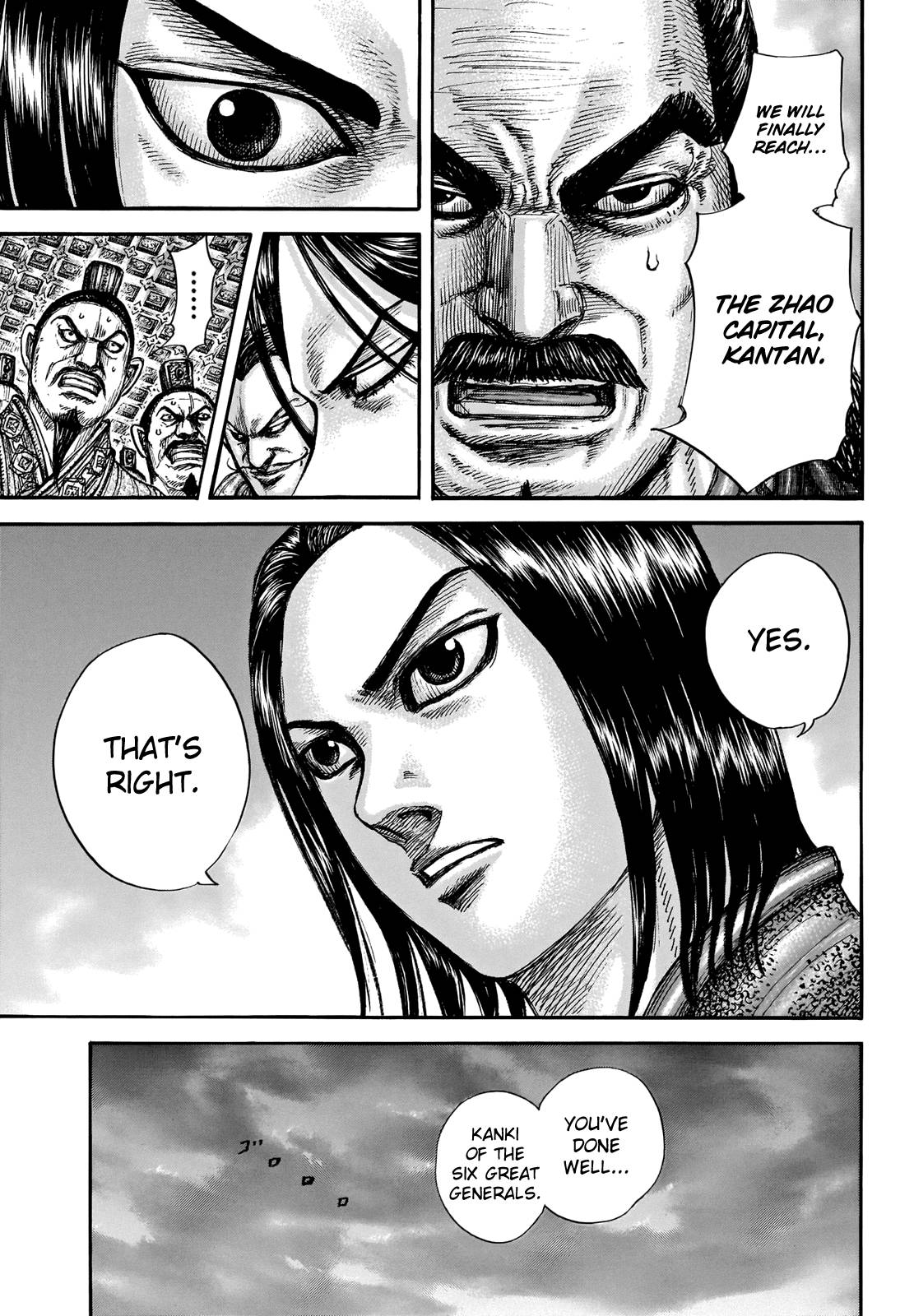 Kingdom, chapter 696