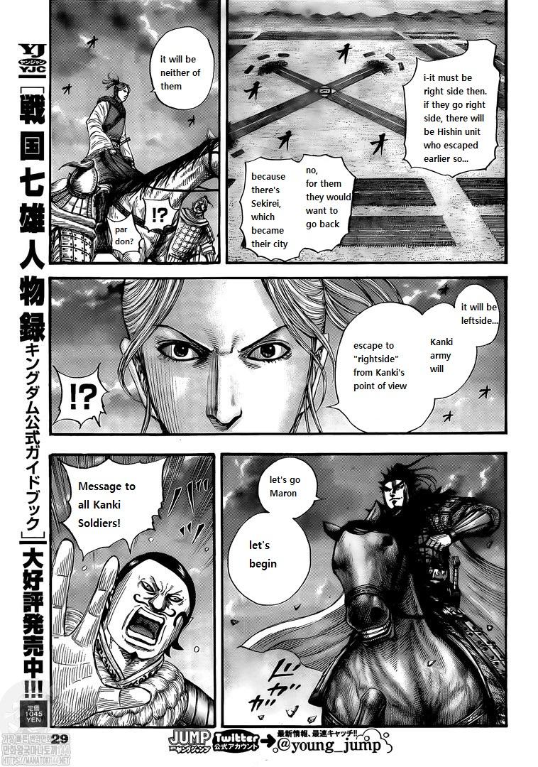 Kingdom, chapter 726