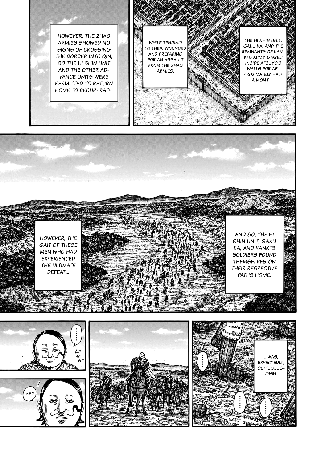 Kingdom, chapter 755