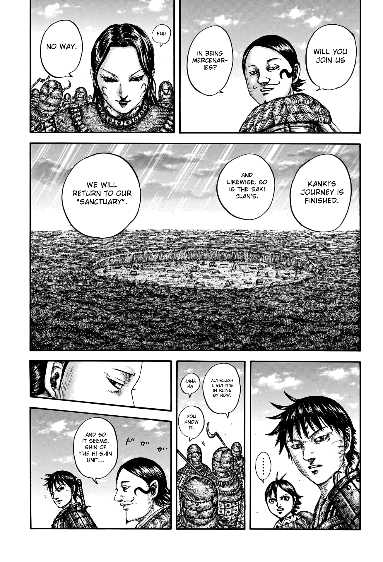 Kingdom, chapter 755