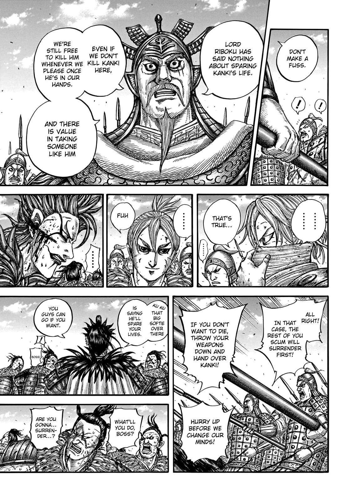 Kingdom, chapter 750