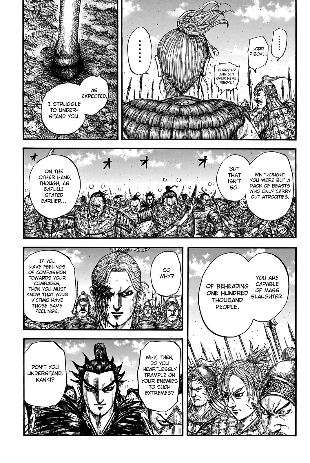 Kingdom, chapter 750