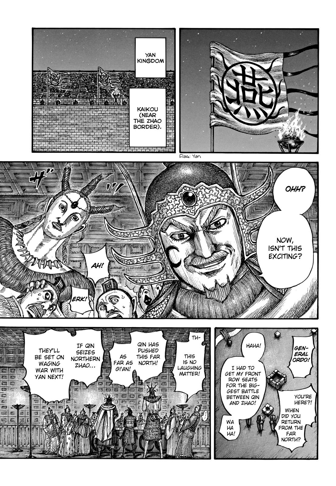 Kingdom, chapter 713