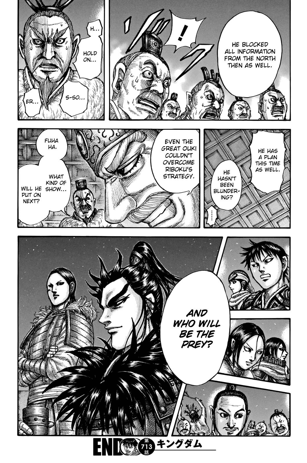 Kingdom, chapter 713