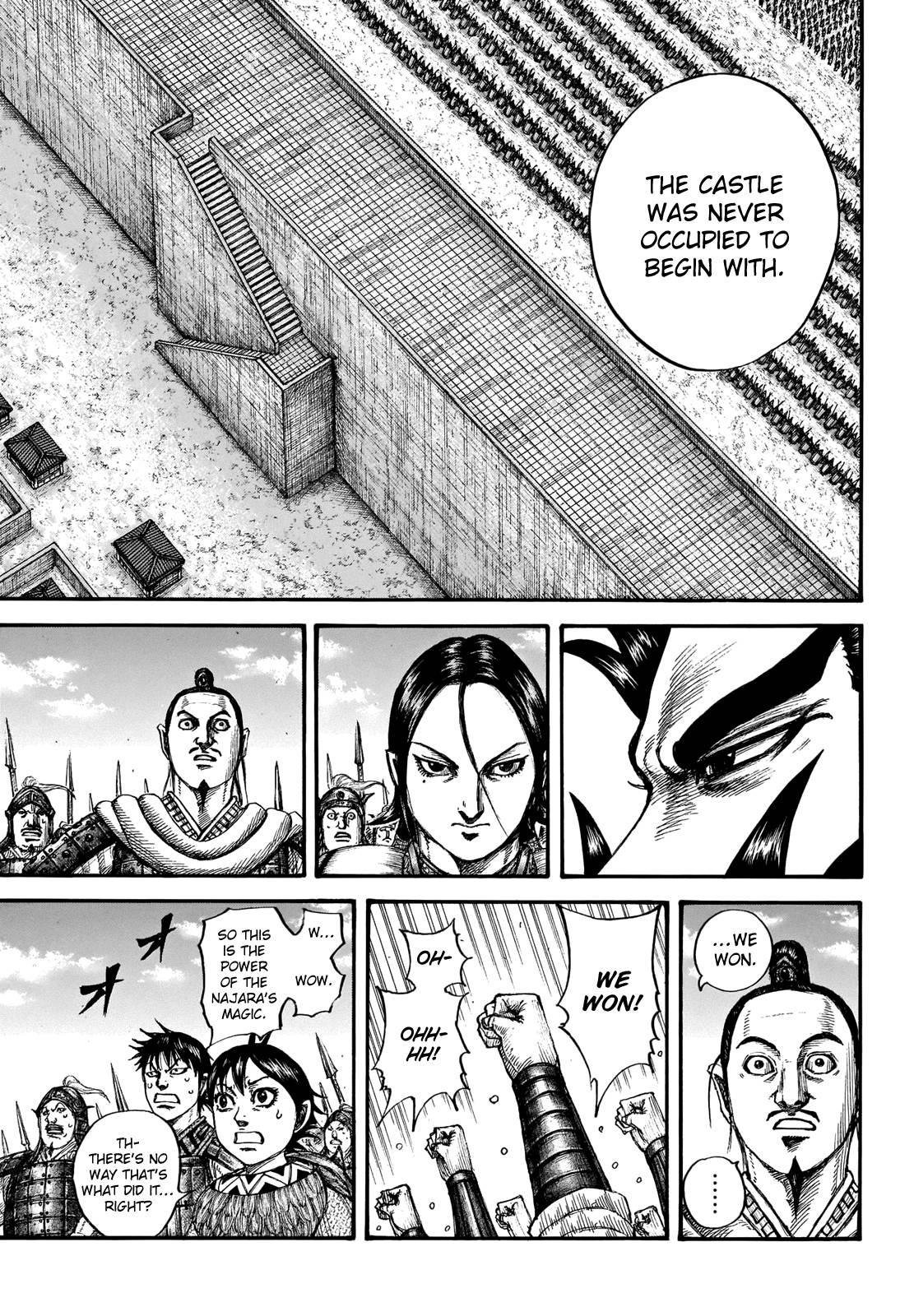 Kingdom, chapter 713